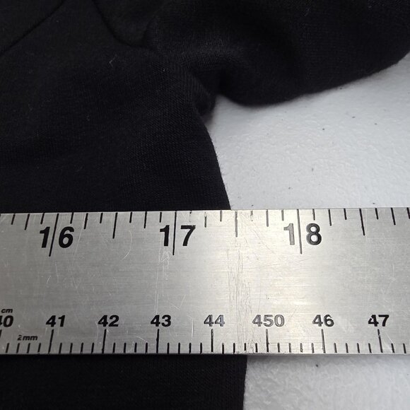 LOFT Outlet Lounge Dress Womens Small Black Long Sleeve A-Line Pockets Stretch - Picture 8 of 9